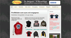 Desktop Screenshot of dinjacka.se